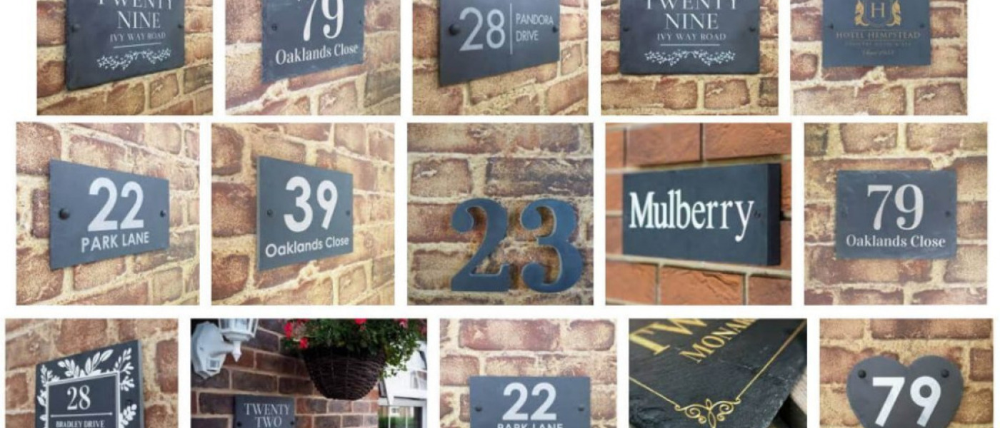 Top 5 Tips in Choosing Slate House Signs