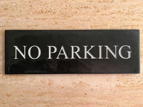 No Parking Sign