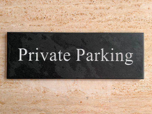 Private Parking Sign