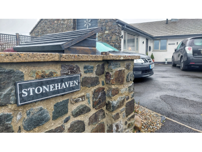 stone haven slate sign